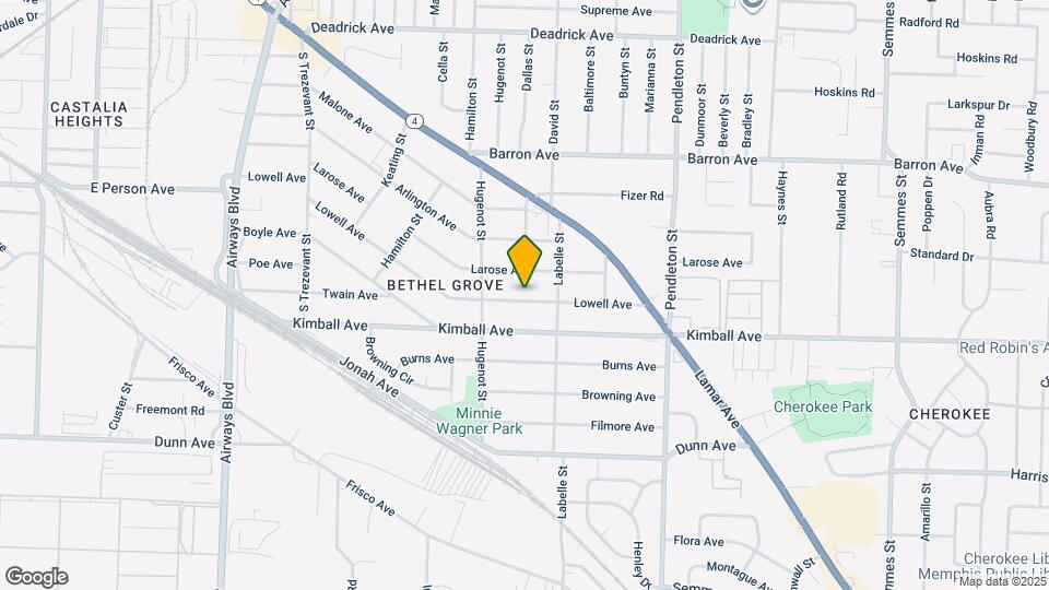 2610 Lowell Ave Map and Location Details