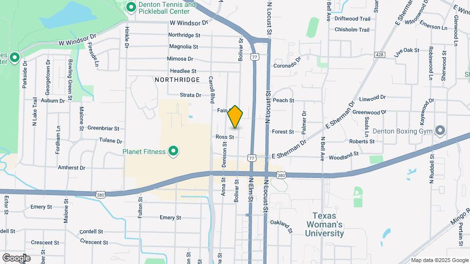 2209 Bolivar St Map and Location Details