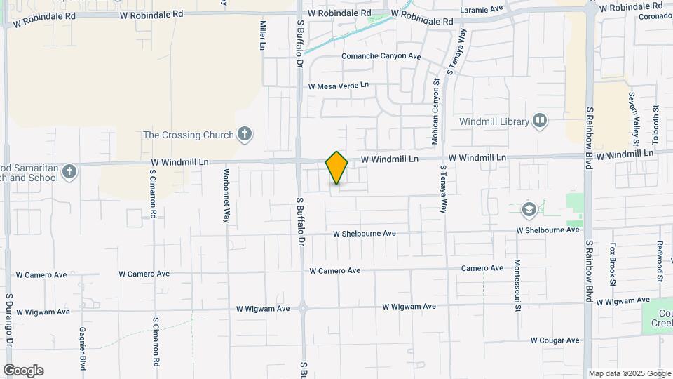 8181 Altamont Ridge St Map and Location Details