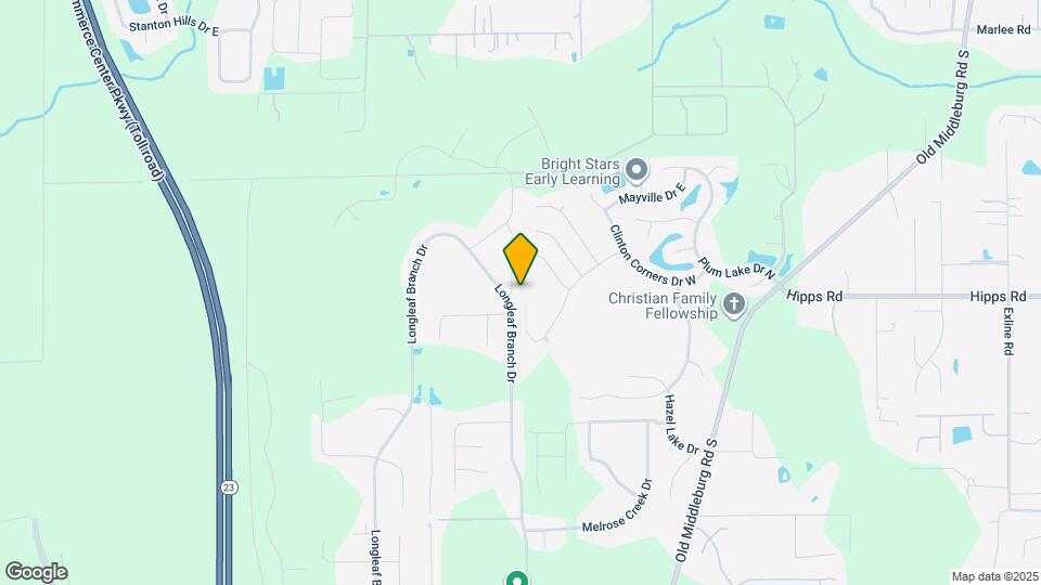 7091 Bowers Creek Dr Map and Location Details