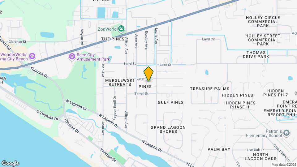 2506 Dorothy Ave Map and Location Details