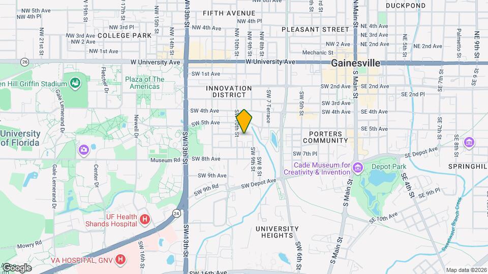 919 SW 6th Ave Map and Location Details