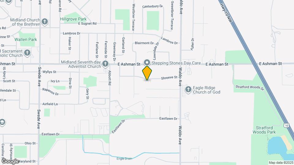 2902 Shreeve St Map and Location Details