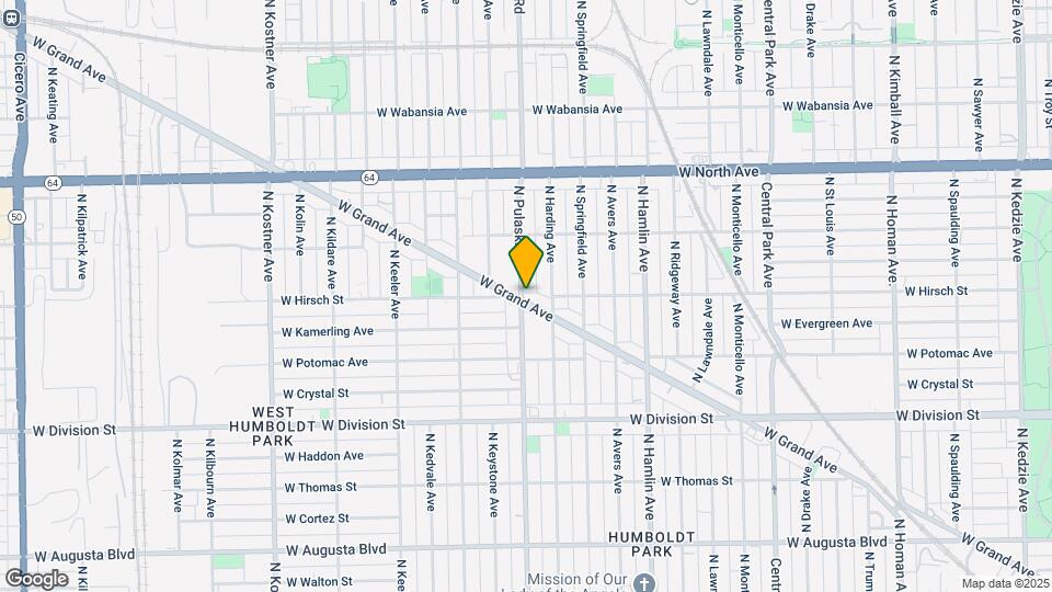 3962-3966 W Grand Ave Map and Location Details