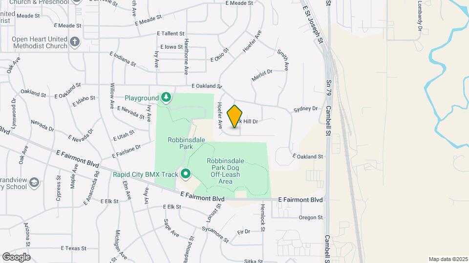 2914 Hoefer Ave Map and Location Details