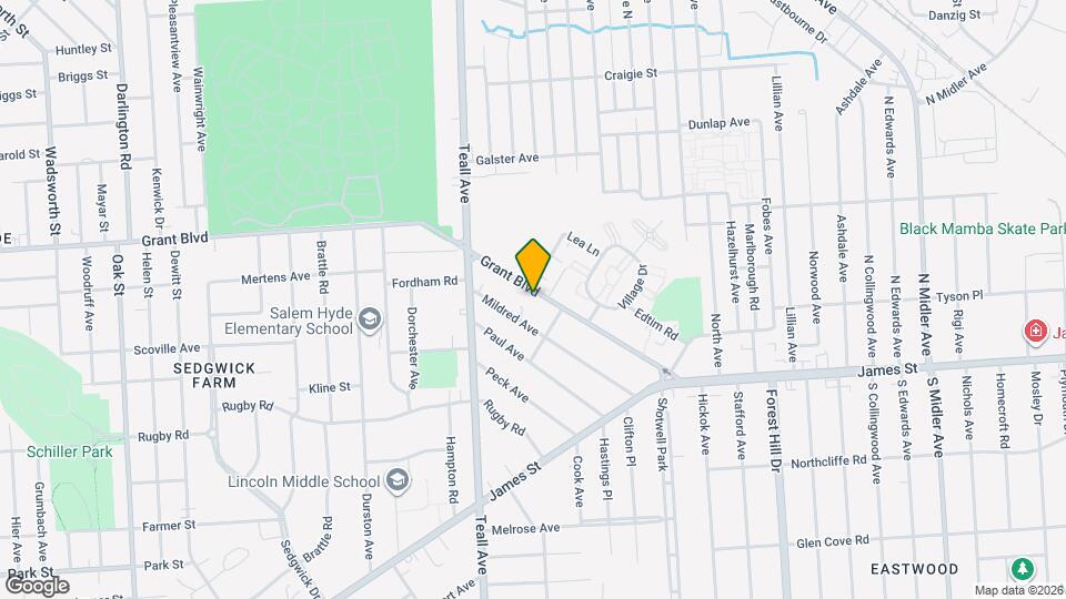 329 Grant Blvd Map and Location Details