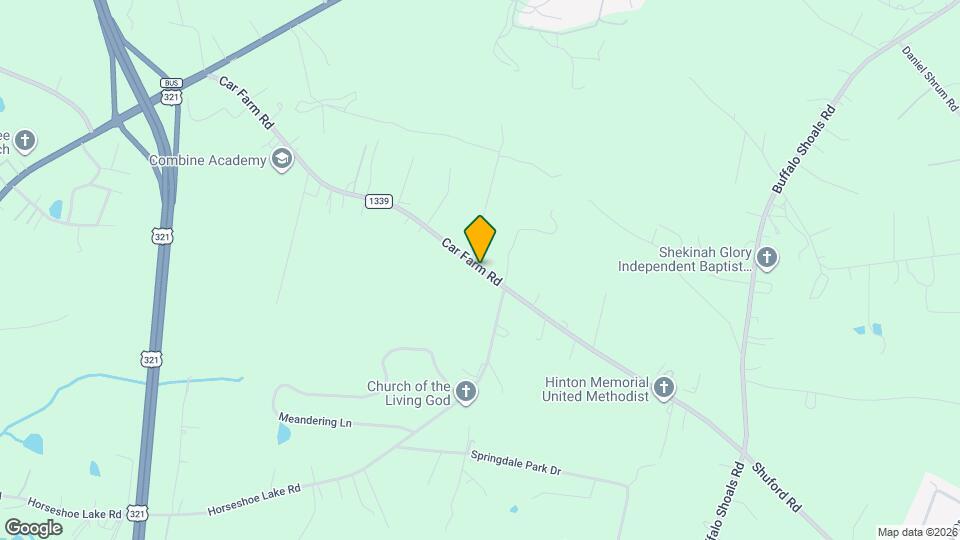 548 Car Farm Rd Map and Location Details