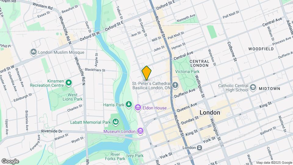 568 Talbot St Map and Location Details