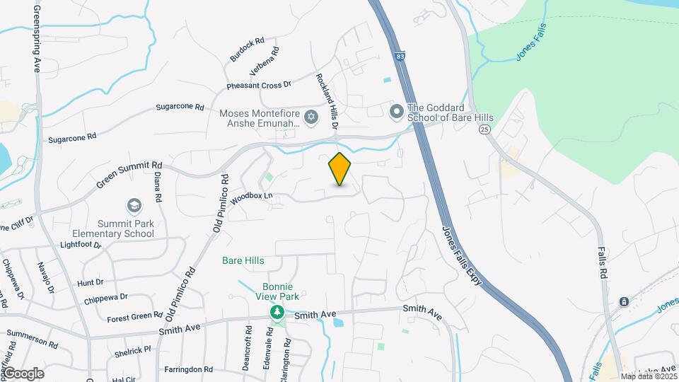 2107 Woodbox Ln Mapa y Detalles de la Ubicación