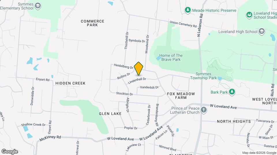 1854 Lindenhall Dr, Unit 3065 Map and Location Details