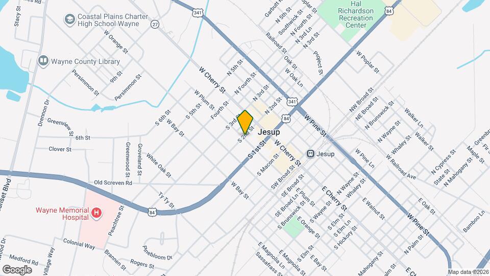 394 W Plum St Map and Location Details