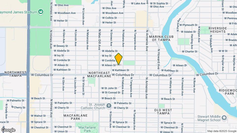 2910 W Aileen St Map and Location Details