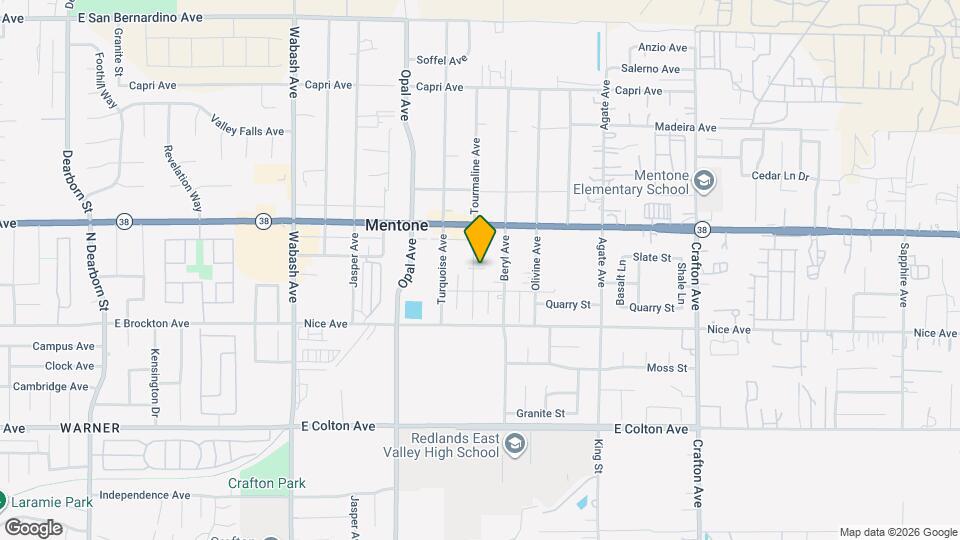 1274 Tourmaline Ave, Unit RM B Map and Location Details