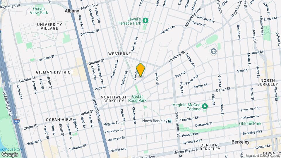 1333 Hopkins St Map and Location Details