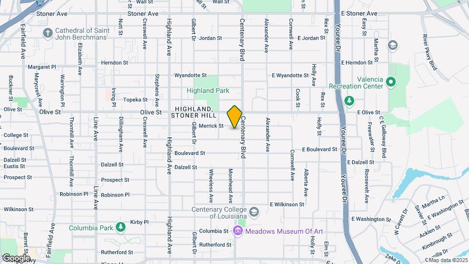 215 Merrick St Map and Location Details