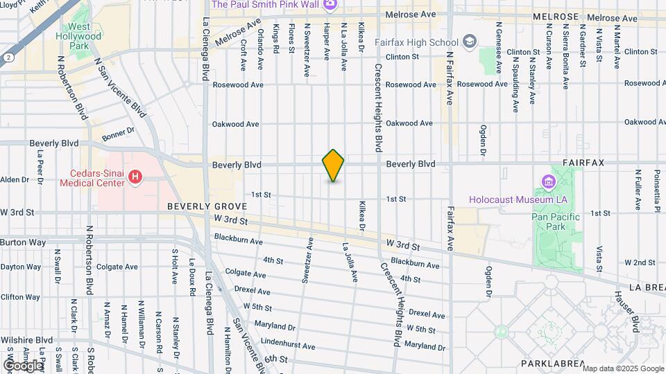 118 N Harper Ave Map and Location Details