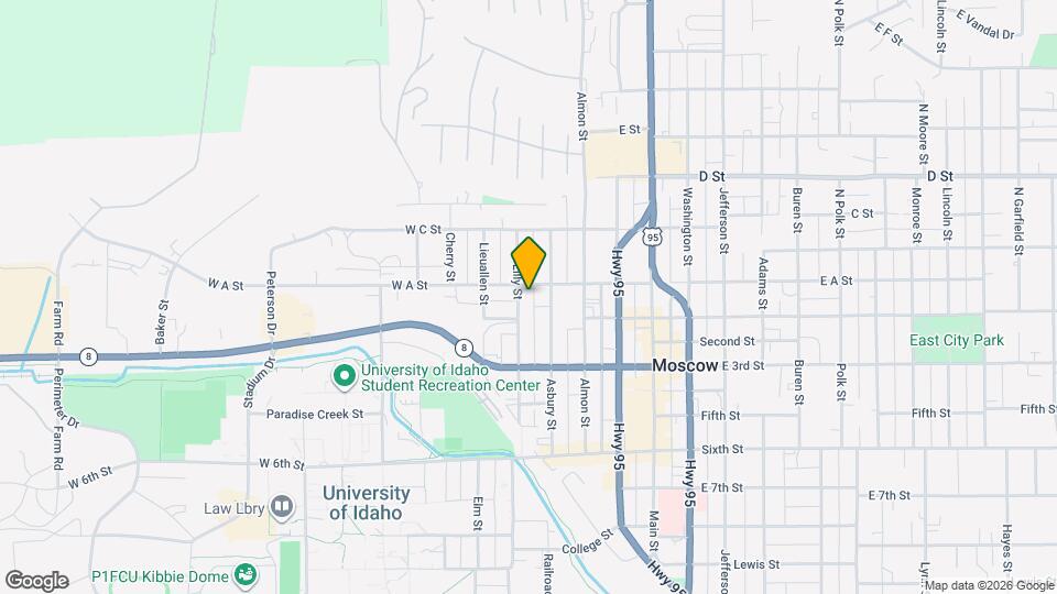 N & S Lilley Street Apartments Map and Location Details