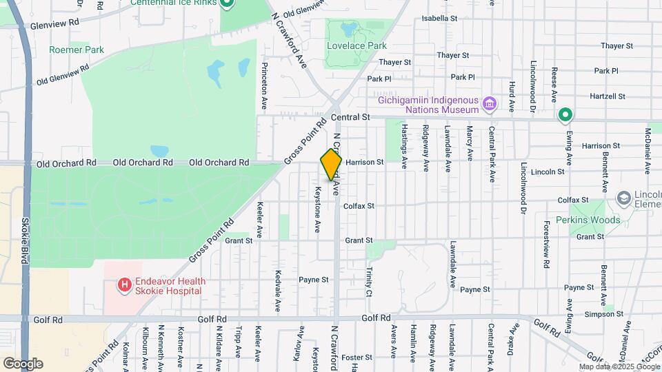 9924 Crawford Ave Map and Location Details