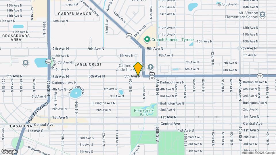 5940 5th Ave N Map and Location Details