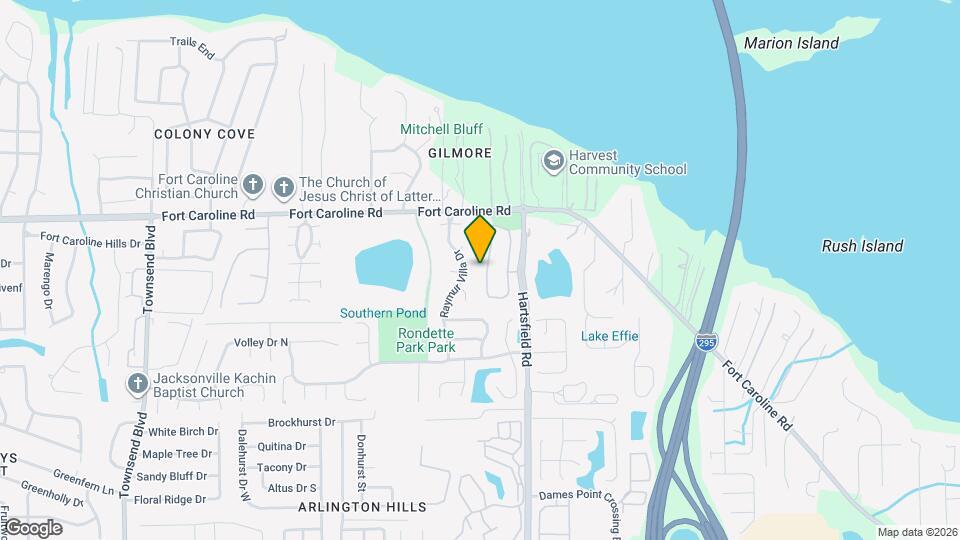 3683 Hartsfield Forest Cir Map and Location Details