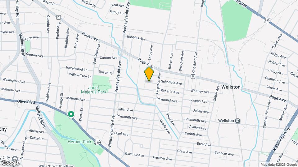 6814 Primrose Ave Mapa y Detalles de la Ubicación