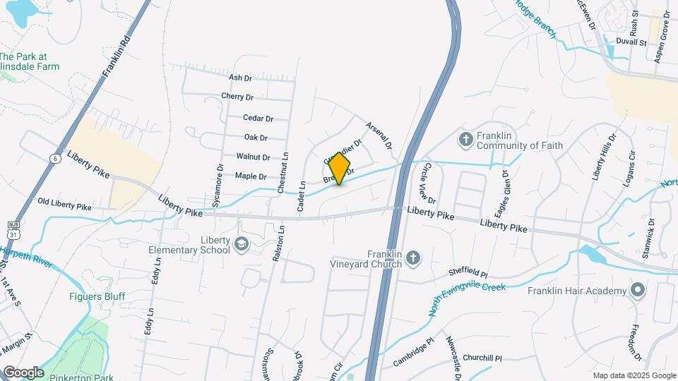 119 Flintlock Dr Map and Location Details
