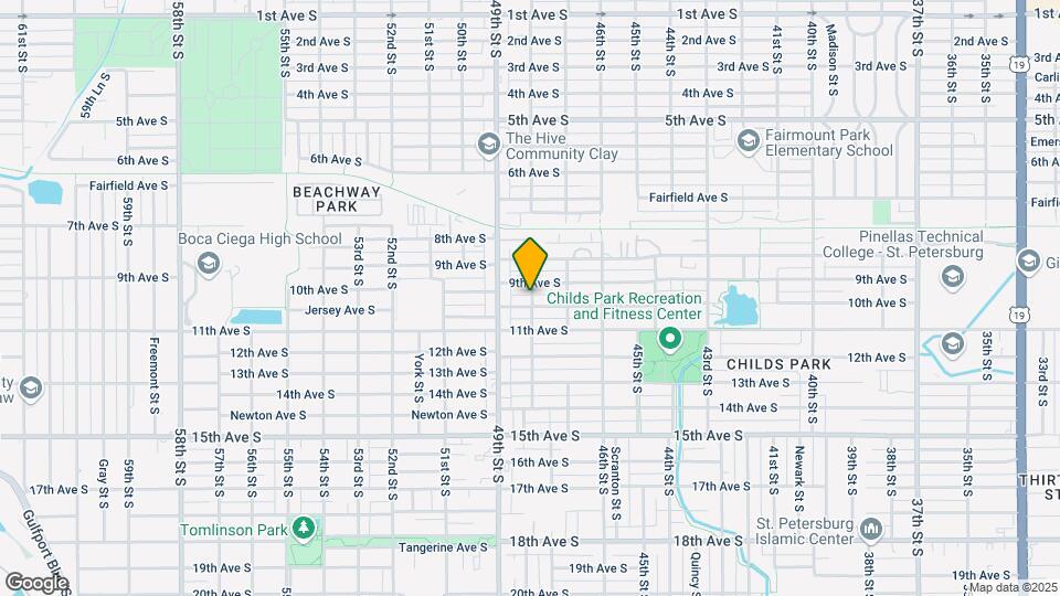 4801 10th Ave S Map and Location Details