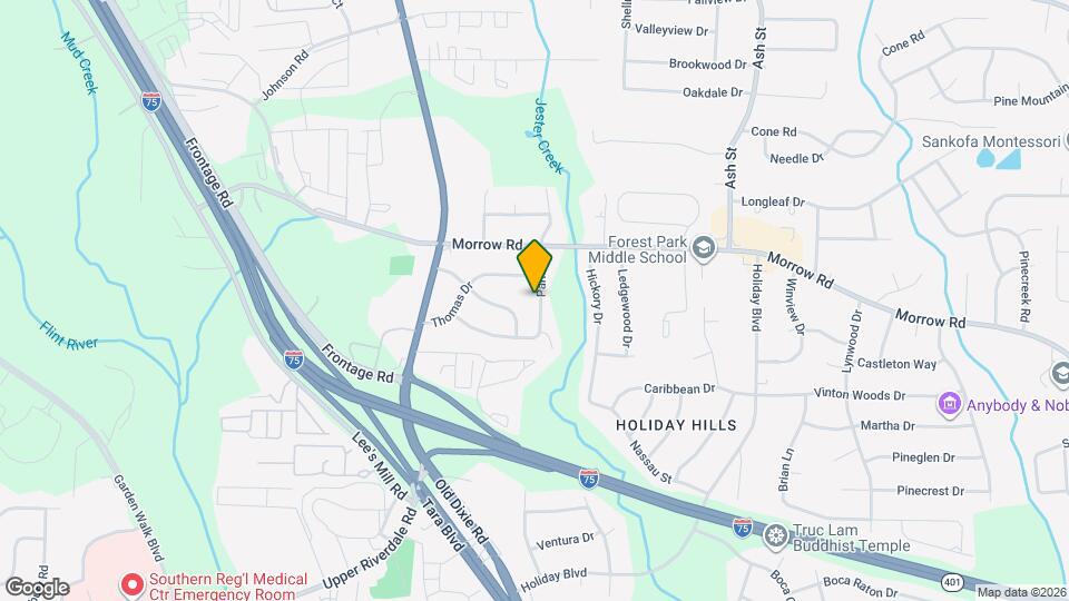 6067 Park Dr Mapa y Detalles de la Ubicación