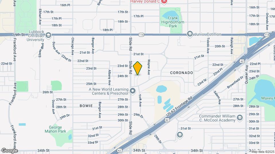 2303 York Ave Map and Location Details