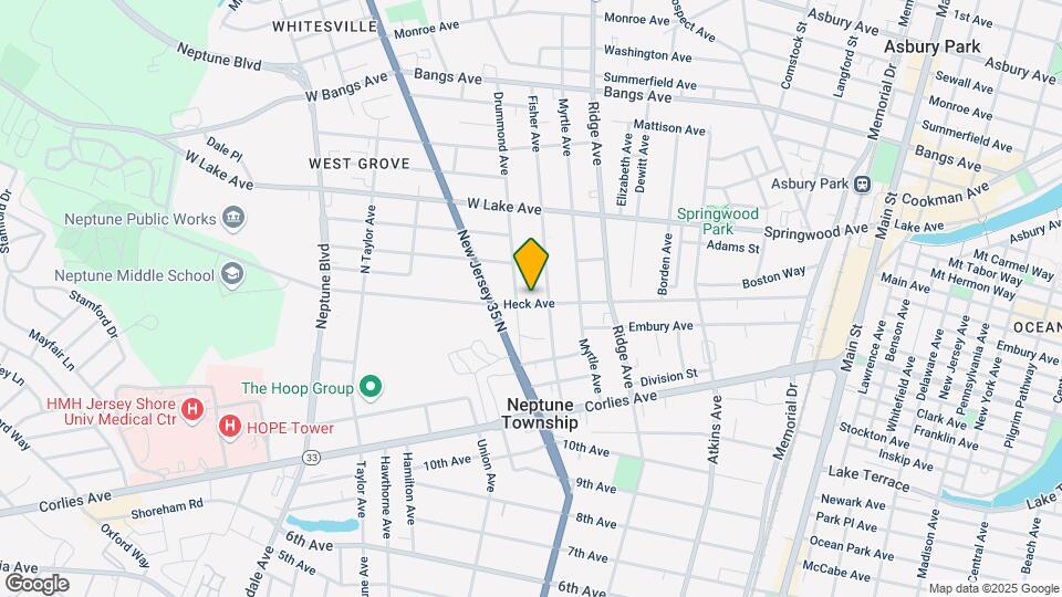 1711 Heck Ave Mapa y Detalles de la Ubicación