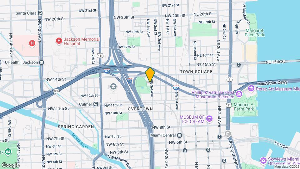 1300 NW 3rd Ave-Unit -2 Map and Location Details