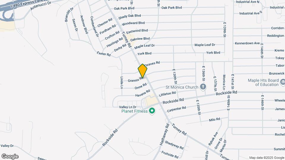 12328 Grannis Rd Map and Location Details