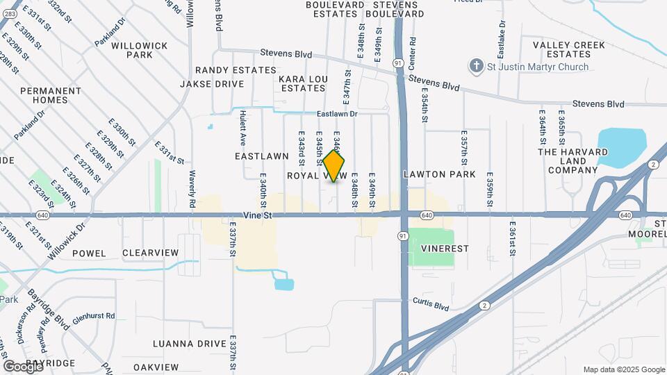 1346 E 346th St Map and Location Details