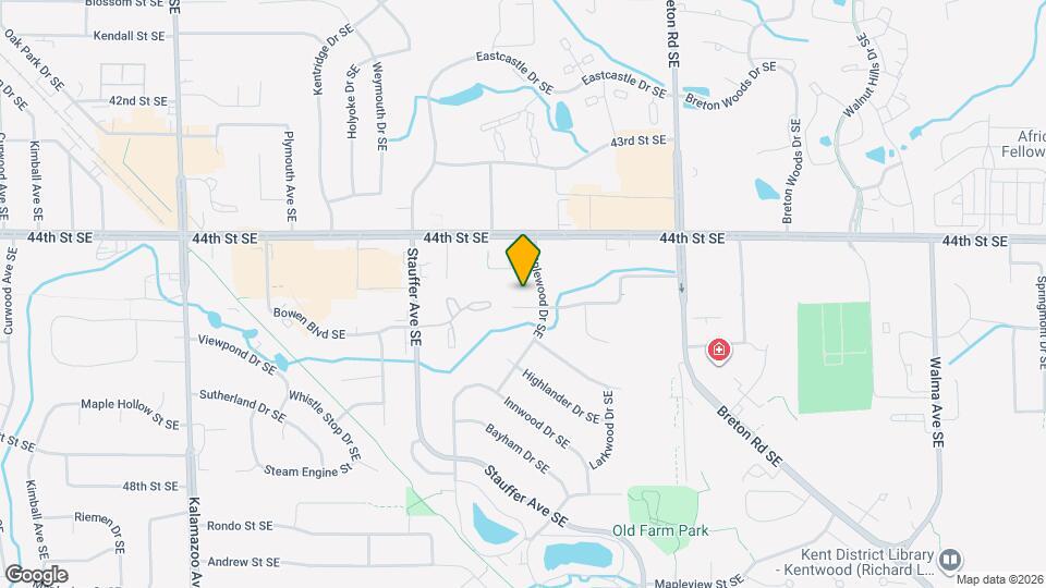 2147 Countrywood Dr SE Map and Location Details