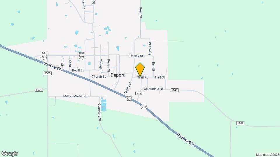 277 Trail St Map and Location Details