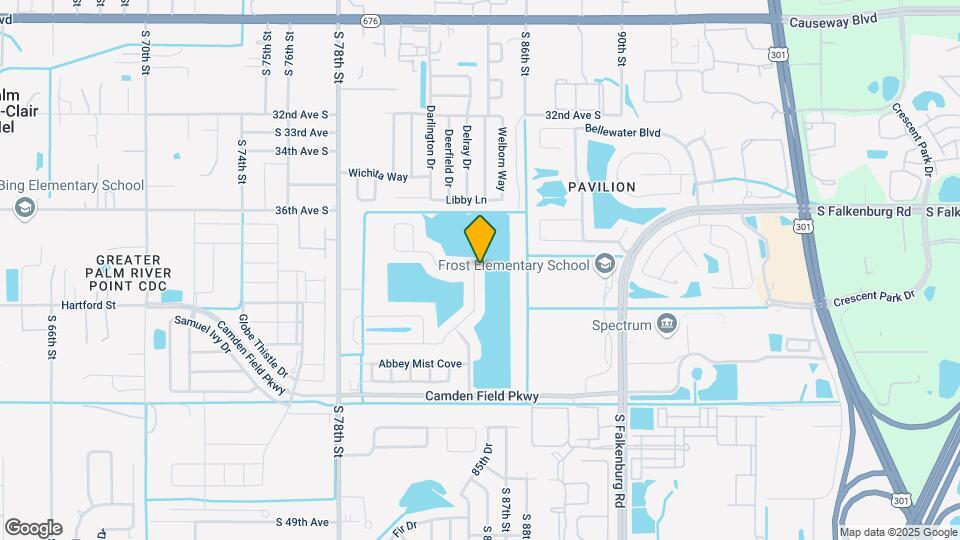 8339 Canterbury Lake Blvd Mapa y Detalles de la Ubicación