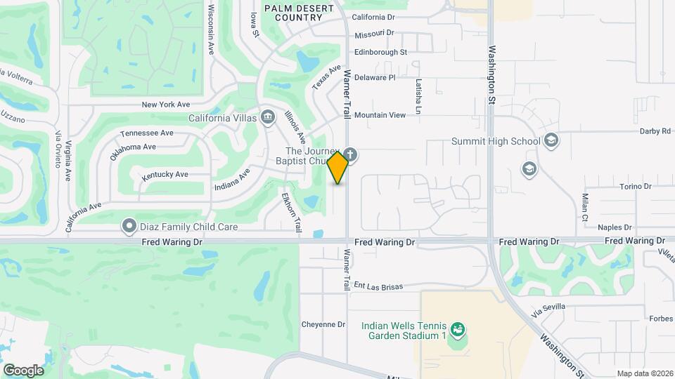 43580 Texas Ave Map and Location Details