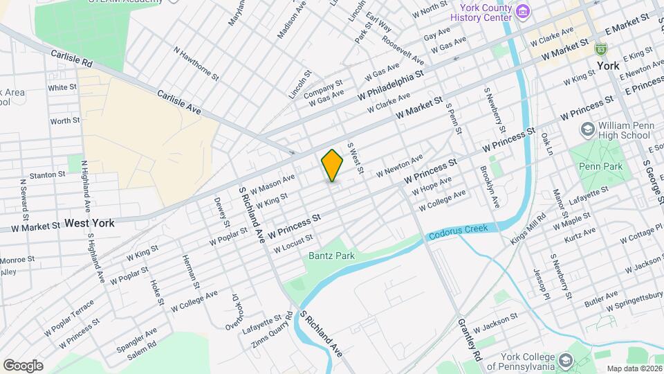 125 S Belvidere Ave Map and Location Details