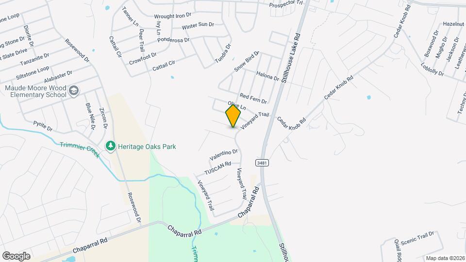 824 Vintage Wy Map and Location Details