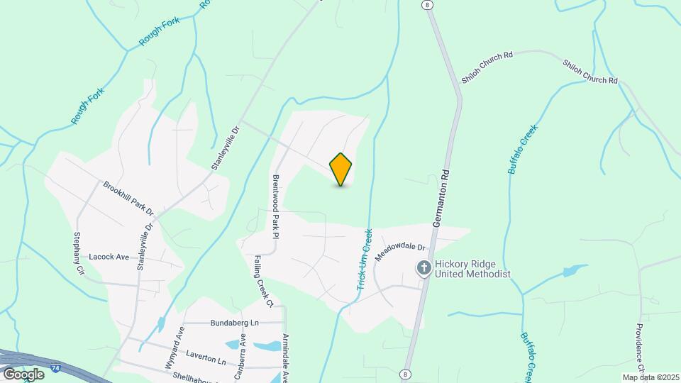 828 Brentwood Pk Ln Map and Location Details