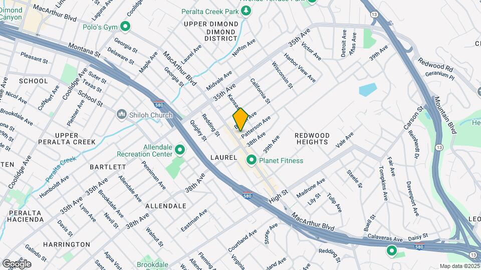 3615-3621 Patterson Ave Map and Location Details