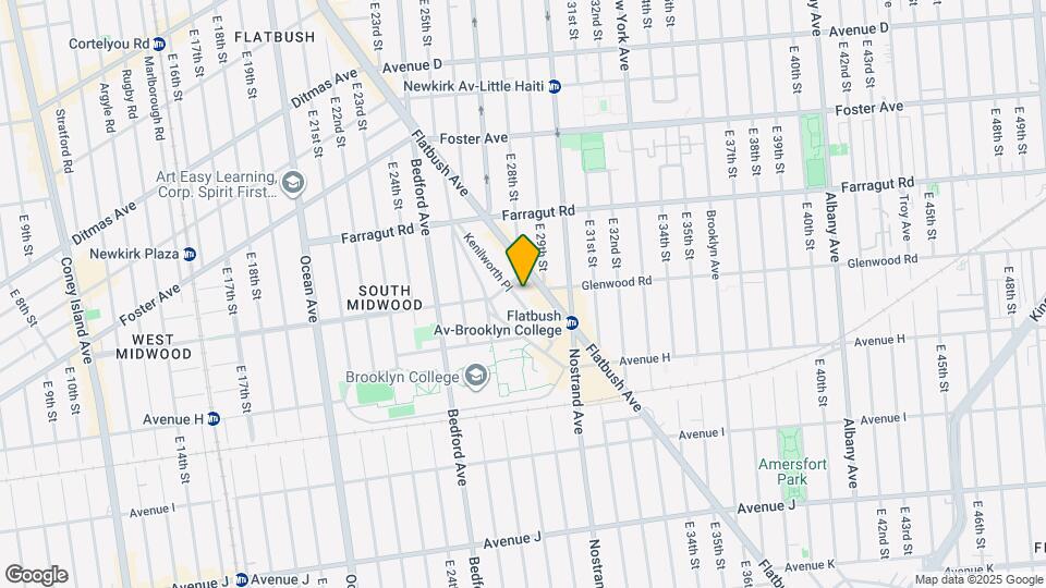 95 Kenilworth Pl Mapa y Detalles de la Ubicación