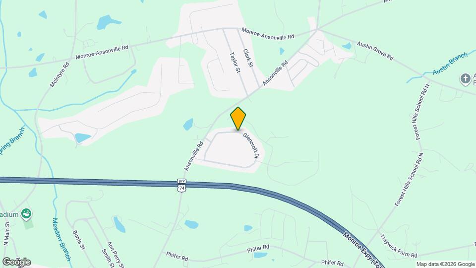 423 Glencroft Dr Map and Location Details