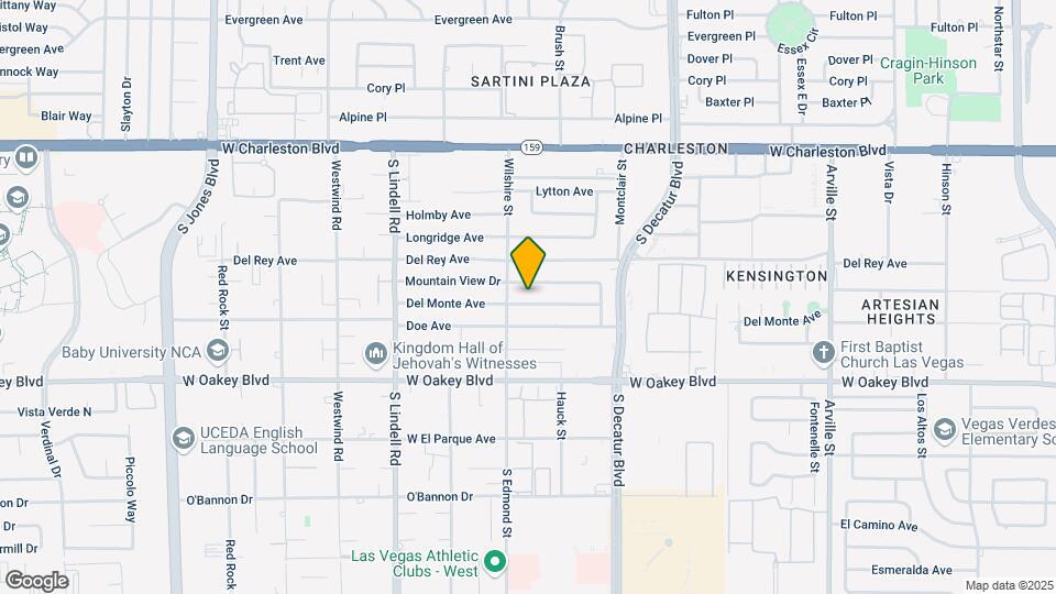 5224 Del Monte Ave Map and Location Details