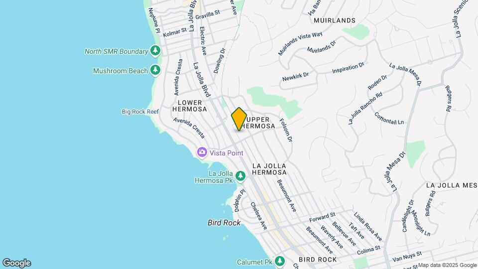 6019-6025 La Jolla Hermosa Ave Map and Location Details