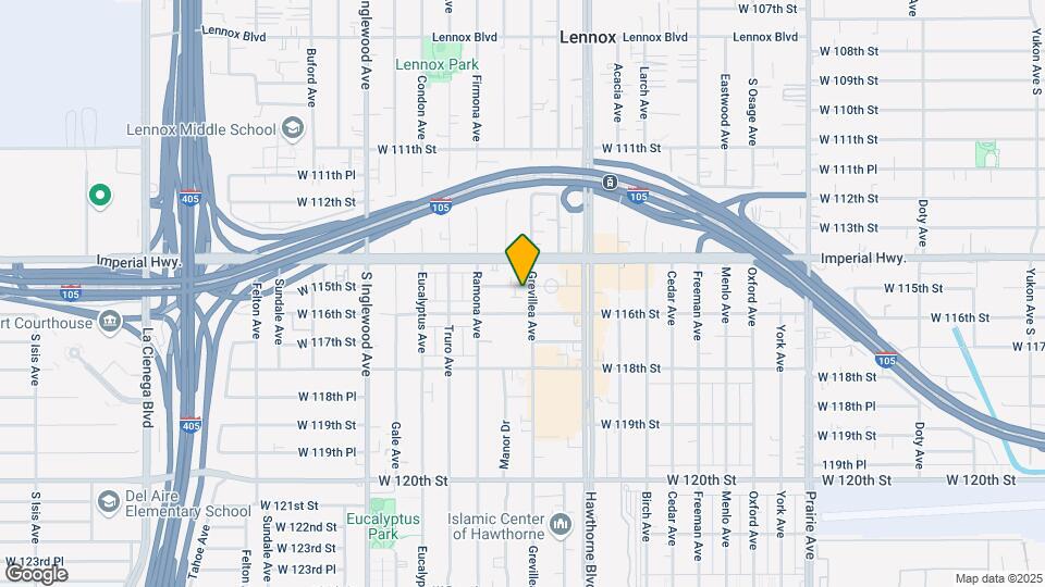 4514 W 115th St Map and Location Details