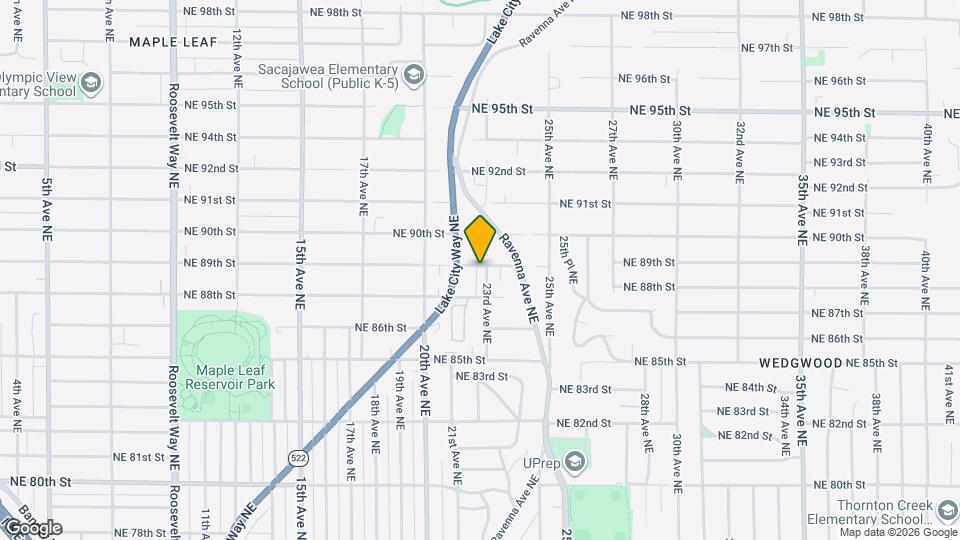 8827 23rd Ave NE Map and Location Details