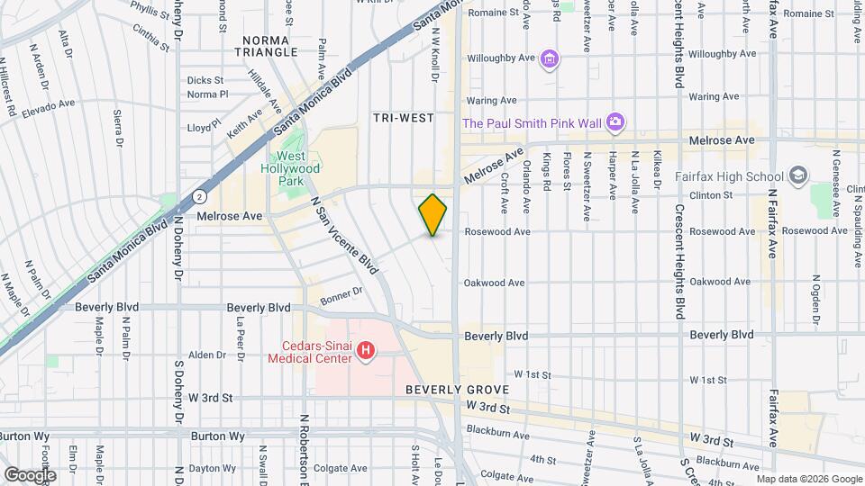 451 Westmount Dr Map and Location Details