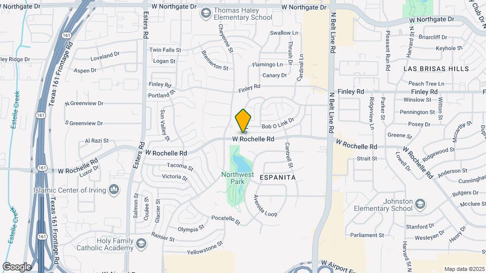 3701 W Rochelle Rd Map and Location Details