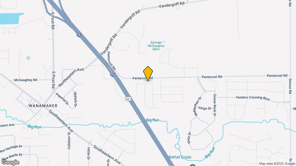 9732 Evening Way Map and Location Details